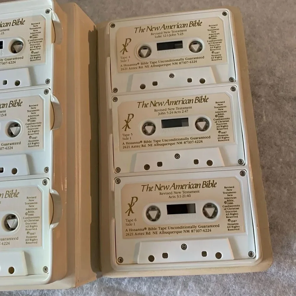 The New Testament of the New American Bible Revised Edition on Cassette